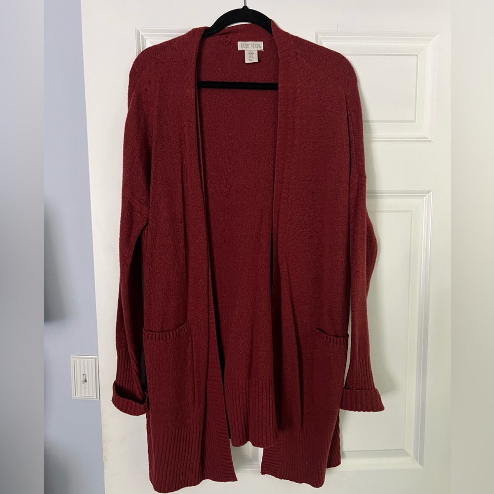 Ruby Moon Rust Cardigan - image 1